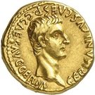 Aureus - Caligula (GERMANICVS CAES P C CAES AVG GERM; Lugdunum)
