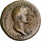 Sestertius - Vespasianus (VICTORIA AVGVSTI SC; Rome mint)