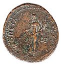As - Domitianus (MONETA AVGVSTI SC; Rome mint)