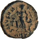 Follis - Theodosius I (SALVS REIPVBLICAE; Antioch mint)
