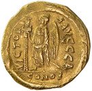 Solidus - Zeno (VICTORIA AVGGG; Constantinopolis)