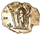 Denarius - Julia Domna as Augusta (HILARITAS) with  children