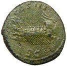 As - Hadrianus (COS III; Galley)