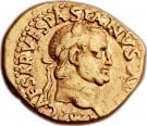 Aureus - Vespasianus (TR POT COS III)