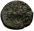 As - Hadrianus (COS III PP SC; horse to right)