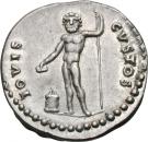 Denarius - Vespasianus (IOVIS CVSTOS)
