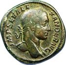 Sestertius - Severus Alexander (IOVI CONSERVATORI, Rome mint)