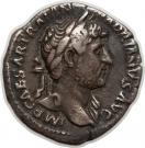 Denarius - Hadrianus (P M TR P COS III: Oceanus)