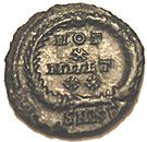 Nummus - Valentinianus II (VOT X MVLT XX)