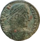 Nummus - Constantinus (GLORIA EXERCITUS, Thessalonica mint)