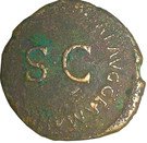 As - Germanicus (C CAESAR AVG GERMANICVS PON M TR POT SC; Honour Strike under Caligula; Rome mint)
