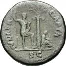 Sestertius - Vespasianus (IVDAEA CAPTA SC; Rome mint)