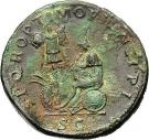 Sestertius - Traianus (SPQR OPTIMO PRINCIPI)