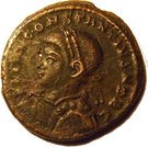 Follis - Constantius II (PROVIDENTIAE CAESS; Trier)