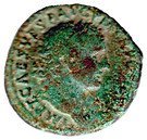 As - Titus (PAX AVGVST SC; Rome mint)