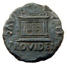 As - Tiberius (Emerita mint)