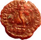 Nummus - Valens (SECVRITAS REIPVBLICAE; Antioch)