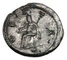 Antoninianus - Salonina (VESTA; seated with patera; Lugdunum)