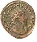 Antoninianus - Tetricus I (SALVS AVGG - IMP TETRICVS PF AVG, Cologne mint)