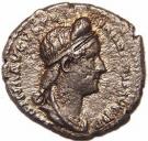Denarius - Sabina (HADRIANI AVG PP / CONCORDIA AVG; Rome)