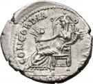 Denarius - Titus (CONCORDIA AVG)
