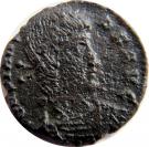 Nummus - Constans (VICTORIAE DD AVGGQ NN; Thessalonica mint, with palm)