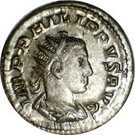 Antoninianus - Philippus II (LIBERALITAS AVGG III)