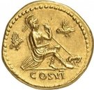 Aureus - Titus (COS VI; Strike as Caesar under Vespasianus; Rome)