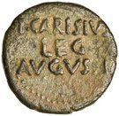 As - Augustus (P CARISIVS LEG AVGVSTI; Emerita Augusta)