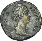 Sestertius - Faustina I (IVNO)