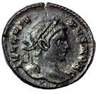 Follis - Crispus (CAESARVM NOSTRORVM; Londinium mint)