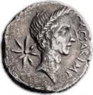 Denarius - Julius Caesar (CAESAR•IMP / P•SEPVLLIVS MACER)