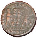 Centenionalis - Constantinus I (GLORIA EXERCITVS; Constantinople mint)