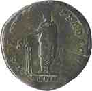 Sestertius - Antoninus (VOTA SVSCEPTA DEC III COS IIII SC; Rome)
