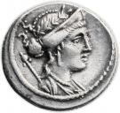 Denarius (Cornelia: Faustus Cornelius Sulla; S•C / monogram)