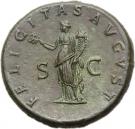 Sestertius - Traianus (FELICITAS AVGVST)