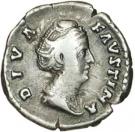 Denarius - Faustina I (AED DIV FAVSTINAE)