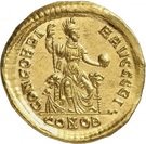 Solidus - Arcadius (CONCORDIA AVGGGG; Constantinopolis)