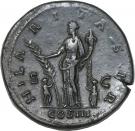 Sestertius - Hadrianus (HILARITAS P R)