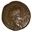 Dupondius - Tiberius (ROM ET AVG; Strike under Augustus; Lugdunum mint)