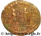 Radiate - Diocletianus (CONCORDIA MILITVM / IMP C C VAL DIOCLETIANVS P F AVG, Alexandria mint)