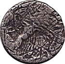 Denarius (Carisia: Titus Carisius; S•C / T•CARISI)