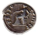 Denarius - Vespasianus (TRI POT II COS III P P; Pax)