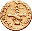 Aureus - Vespasianus (PRINCEPS IVVENTVTIS)