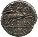 Denarius (Renia: Caius Renius; C RENI ROMA)