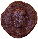 Sestertius - Philippus I the Arab (SALVS AVG, Rome mint)