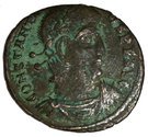 Nummus - Constantius II (GLORIA EXERCITVS; Thessalonica mint)
