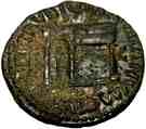 As - Nero (PACE PR VBIQ PARTA IANVM CLVSIT SC; door left; Rome)