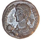 Follis - Constans (FEL TEMP REPARATIO; Two captives; Siscia)