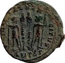 Nummus - Constantius II (GLORIA EXERCITVS; Thessalonica mint)